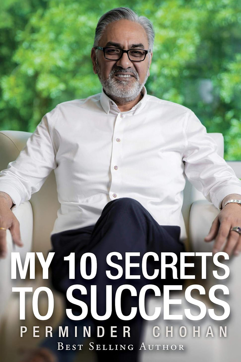 My 10 Secrets to Success book cover by Perminder Chohan